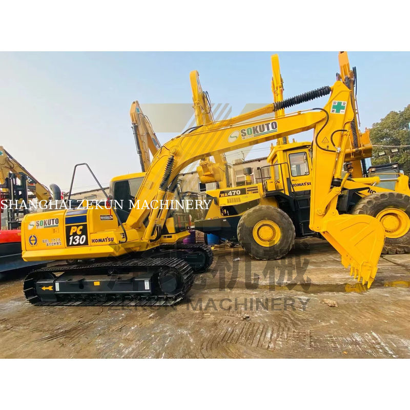 Używane 13 ton koparki Komatsu PC130-7 Koparka w Szanghaju Zawór hydrauliczny Inne