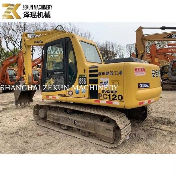 Przystępna cena 63kw Komatsu PC120-6 Excavator 120 6 8 do kopania rolniczego