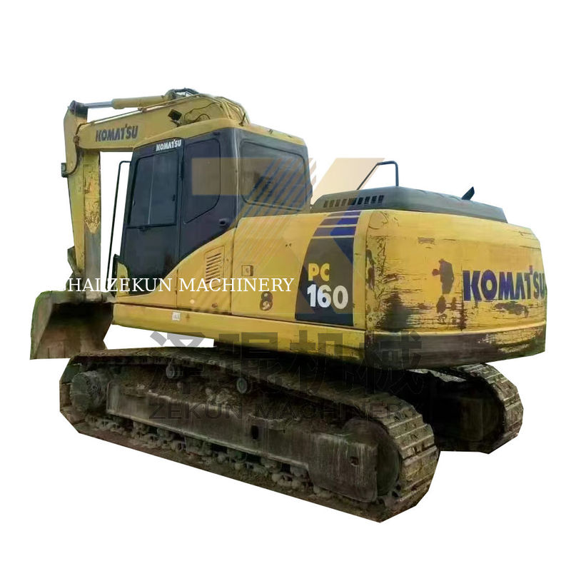 Komatsu PC160 16 Ton Excavator oryginalna używana maszyna z niskim czasem pracy w Japonii