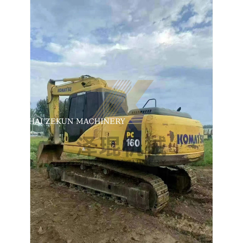 Komatsu PC160 16 Ton Excavator oryginalna używana maszyna z niskim czasem pracy w Japonii