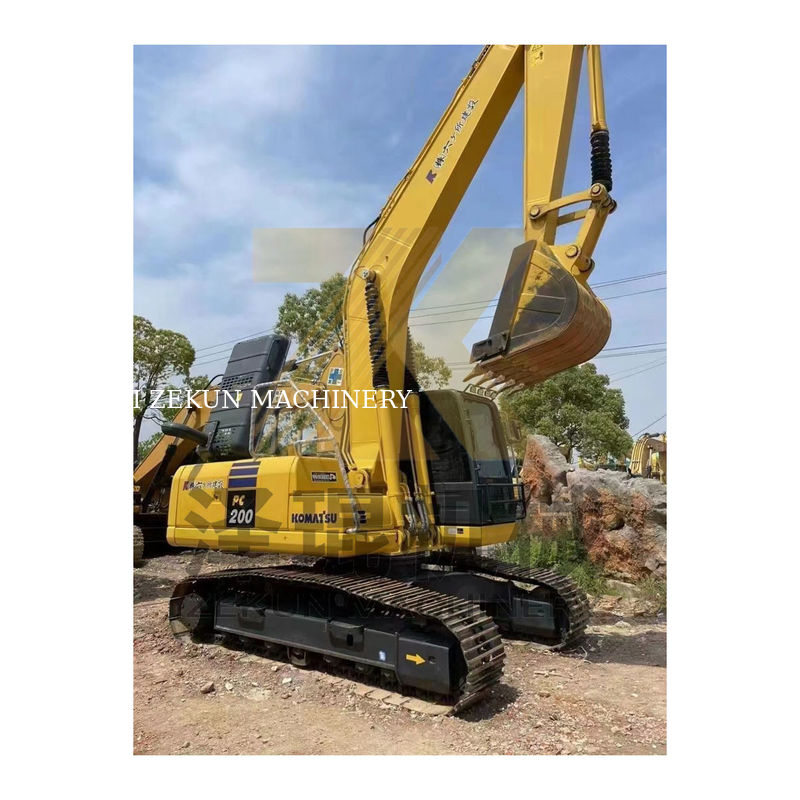 Stosowana Komatsu PC200-8 PC200 Koparka do przenoszenia ziemi z pojemnością wiadra 0,8m3