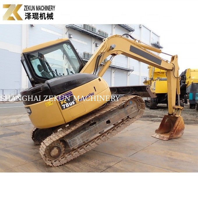 7 ton Japonia Mini używany Komatsu PC78US Koparka PC78 US Rok Maszyna Waga 7630 KG