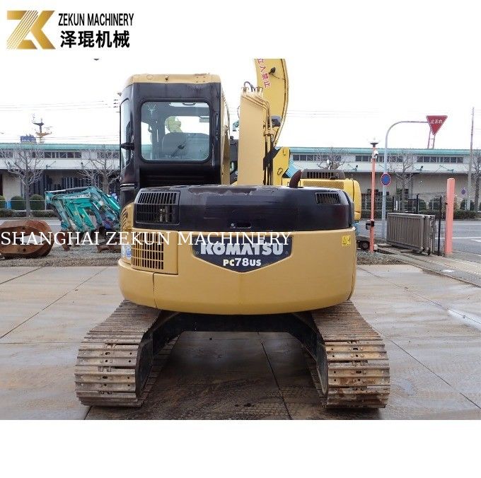 7 ton Japonia Mini używany Komatsu PC78US Koparka PC78 US Rok Maszyna Waga 7630 KG