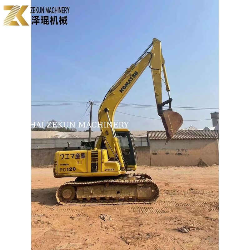 Komatsu silnik wysokoprężny 12 ton PC120 Koparka nadająca się do ciężkich prac kopalnych