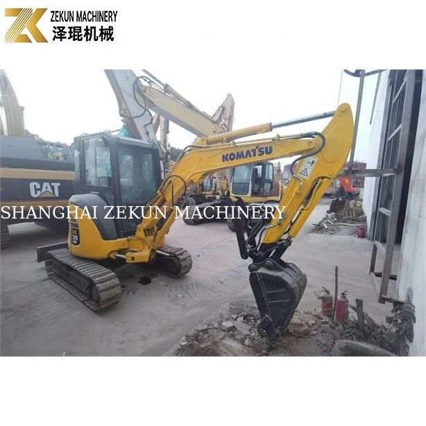 Wykorzystane koparki Komatsu PC35 PC35MR-5 do budowy domów