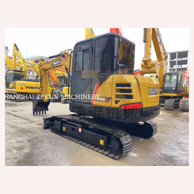 Sany SY60C Pro Crawler Hydraulic Excavator z silnikiem Sany i 0-2000 godzinami pracy