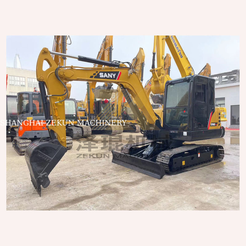 Używany Sany SY60C Pro Excavator 60C z doskonałą wydajnością i 0-2000 godzin pracy