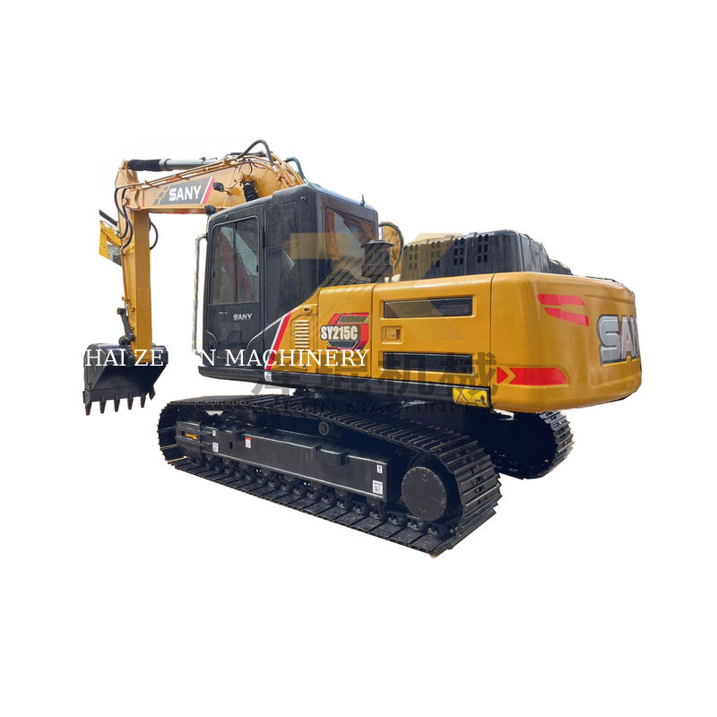 Sany Sy215c Hydraulic Crawler Excavator 1,1 m3 Pojemność wiadra do budowy