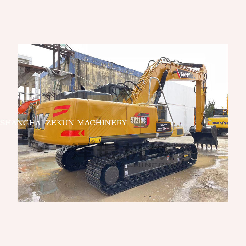 Sany Sy215c Hydraulic Crawler Excavator 1,1 m3 Pojemność wiadra do budowy