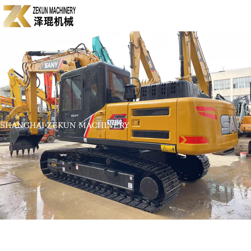 Dobry wydajność 21Ton SANY Sy215c Excavator Crawler w stanie 90% i rozsądny