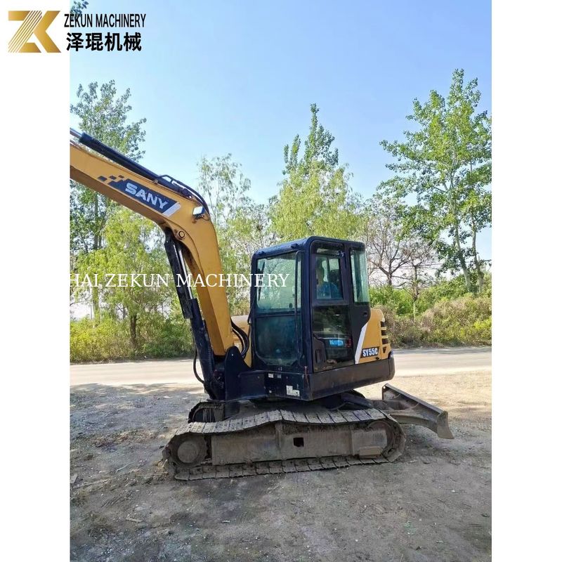 Sany 55 Ekskawator SY55C-9 5,5 Tony Masa robocza Pierwotna farba