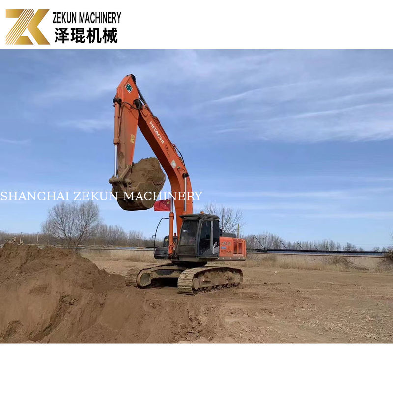 W dobrym stanie używany grabarz HITACHI ZX350-3 o masie 35 ton silnik ISUZU