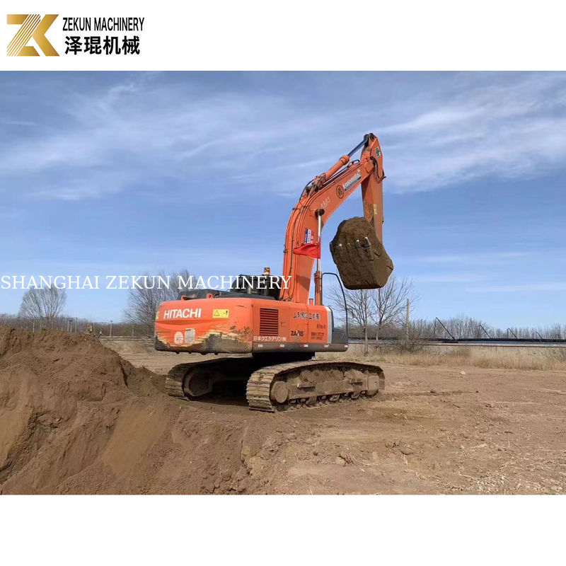 W dobrym stanie używany grabarz HITACHI ZX350-3 o masie 35 ton silnik ISUZU
