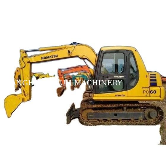 Stosowany Koparnik Komatsu PC60-7 oryginalny z Japonii 2tony waga robocza używany mini koparnik
