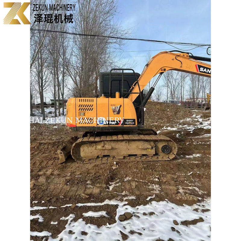 Używane koparki SANY 75C z godzinami pracy 2001-4000 Tylko 7500 KG masy maszyny