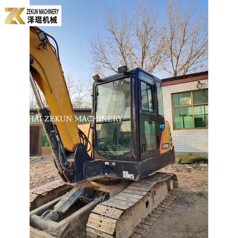 60.7KW Stosowana koparka Sany 90C Pro, 2001-4000 godzin w dobrym stanie