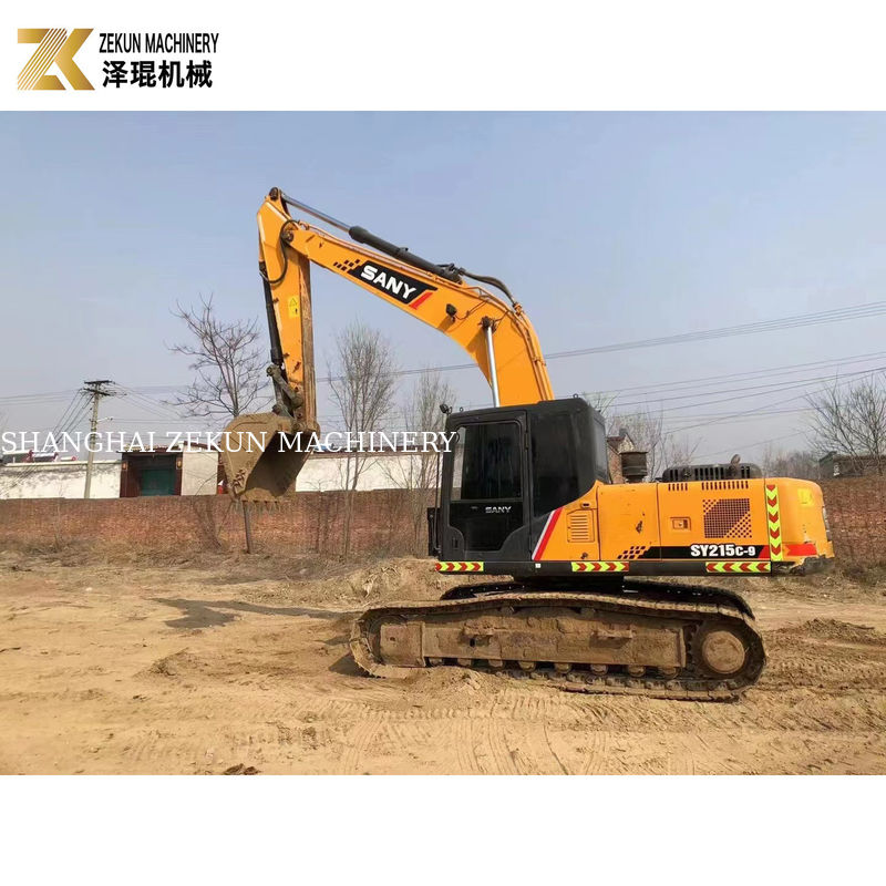 Dobry 21 ton używany SY215C-9 Excavator Long Reach z wiadrem 1,2M3
