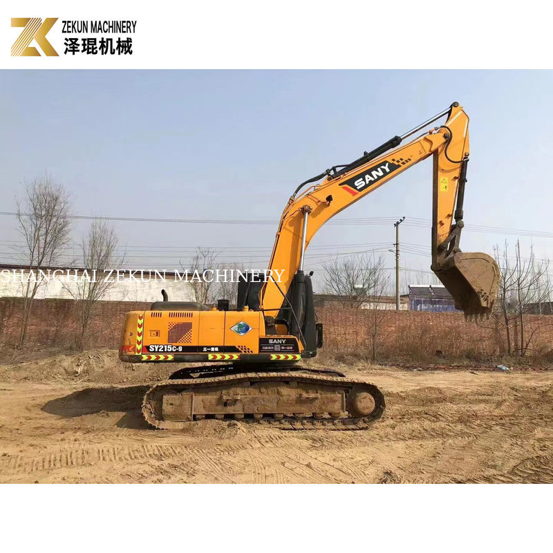 Dobry 21 ton używany SY215C-9 Excavator Long Reach z wiadrem 1,2M3