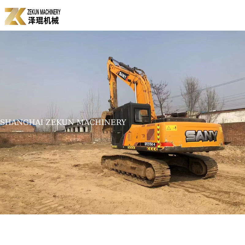 Dobry 21 ton używany SY215C-9 Excavator Long Reach z wiadrem 1,2M3