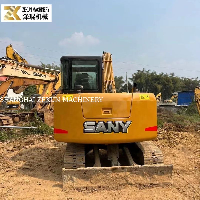 Sany 75C Koparka SY75C-8 SY75C PRO 43kw silnik idealny do projektów budowlanych