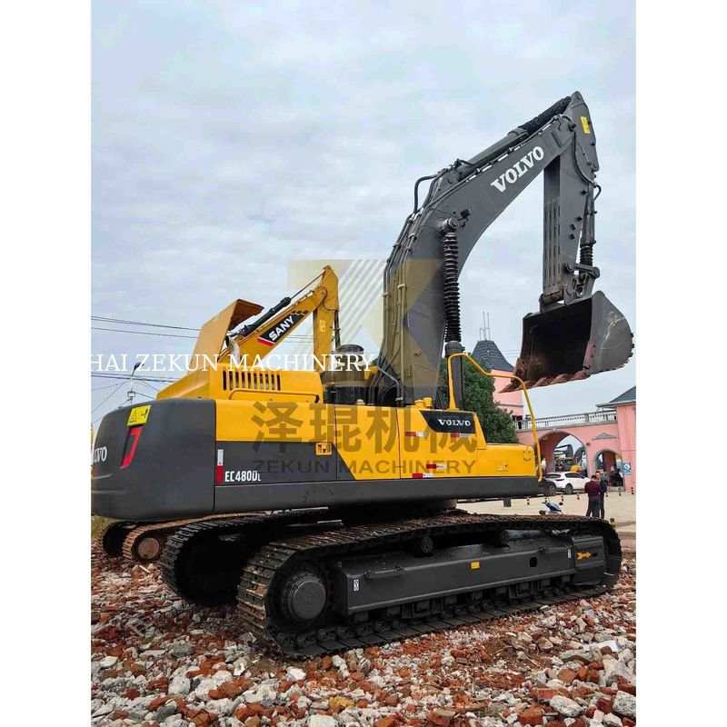 Użyte koparki Volvo Ec480DL o pojemności 1,77-3,8m3 i w dobrym stanie