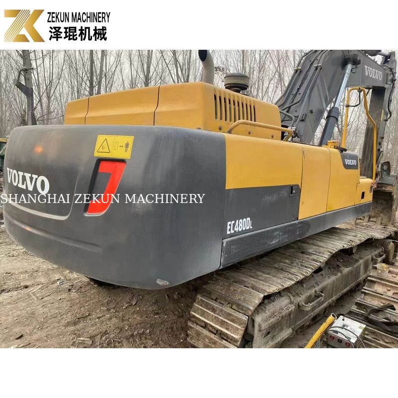Oryginalny urządzenie do wydobycia kolorów 48Ton używany Volvo EC480 Excavator EC480D