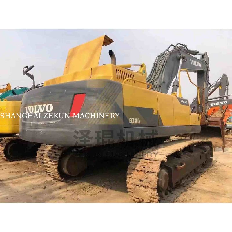 Walcownik Volvo Ec480dl z 4600 godzinami roboczymi i inny cylinder hydrauliczny