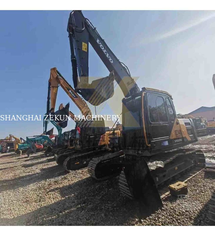 Volvo EC140DL Ekskawator używany Dobrze utrzymywany Silnik D3.8E 14 ton masy roboczej