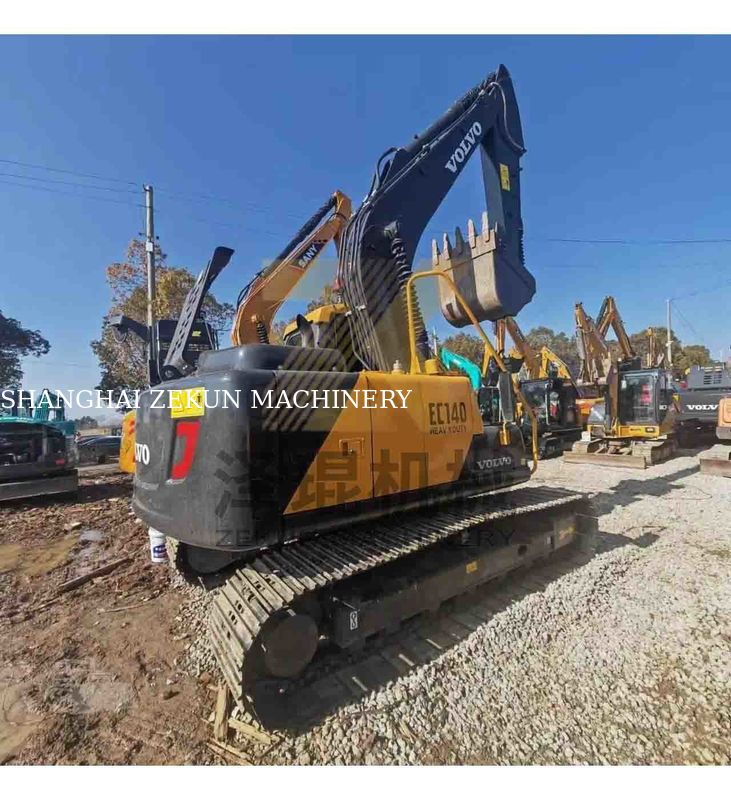 Volvo EC140DL Ekskawator używany Dobrze utrzymywany Silnik D3.8E 14 ton masy roboczej