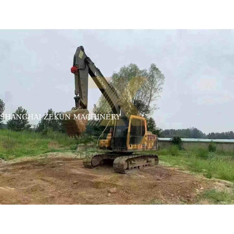Volvo EC140DL 14-tonowa używana koparka z niską godziną pracy i trwałym cylindrem hydraulicznym