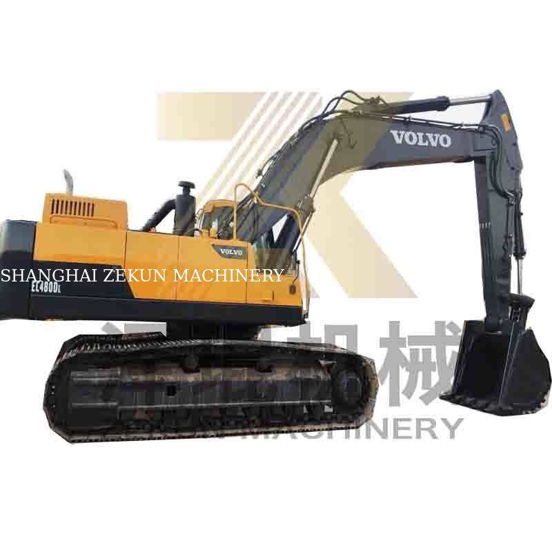 Wykorzystane koparki VOLVO EC480DL 270KW Moc i pojemność wiadra 1,77 3,8 m3