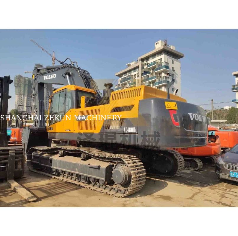 Wykorzystane koparki VOLVO EC480DL 270KW Moc i pojemność wiadra 1,77 3,8 m3