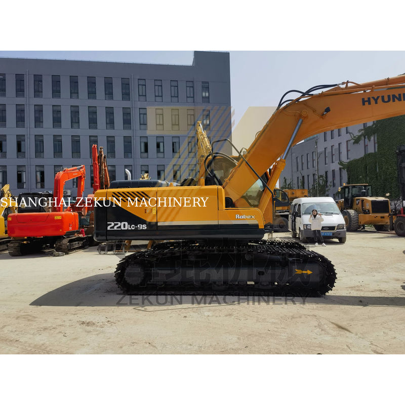 2019 używany oryginalny Korea Hyundai 220 220-9 Digger z 22 tonami masy roboczej