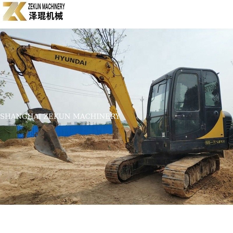 5.5tony Hyundai Robex 55-7 Koparka z zawór hydrauliczny 0,18m3 wiadro