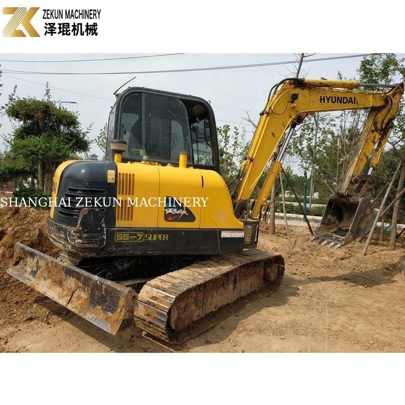 5.5tony Hyundai Robex 55-7 Koparka z zawór hydrauliczny 0,18m3 wiadro