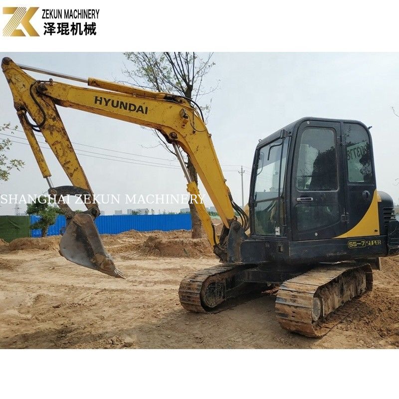 5.5tony Hyundai Robex 55-7 Koparka z zawór hydrauliczny 0,18m3 wiadro