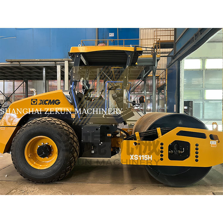 11ton XCMG XS115H Road Roller India etap IV Wyposażenie do budowy dróg