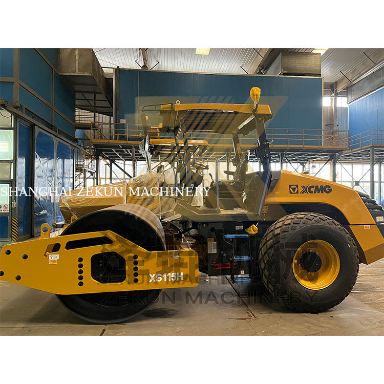 11ton XCMG XS115H Road Roller India etap IV Wyposażenie do budowy dróg