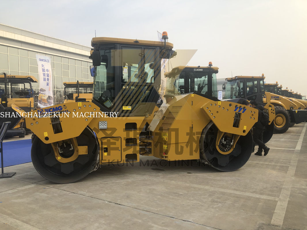 14tony XCMG XD143 Podwójny bęben rolkowy China Stage III Road Construction Equipment