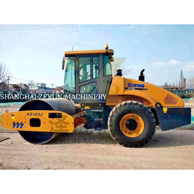 16tony XCMG XS163J Single Drum Vibratory Roller China Stage II