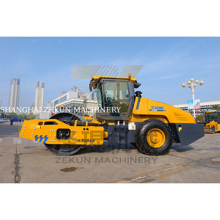 20T XCMG XS205S Hydraulic Single Drum Roller.