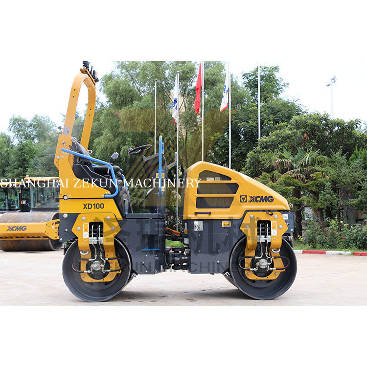 2.6ton XCMG XD100 lekkie walcowanie wibrujące UE etapu V