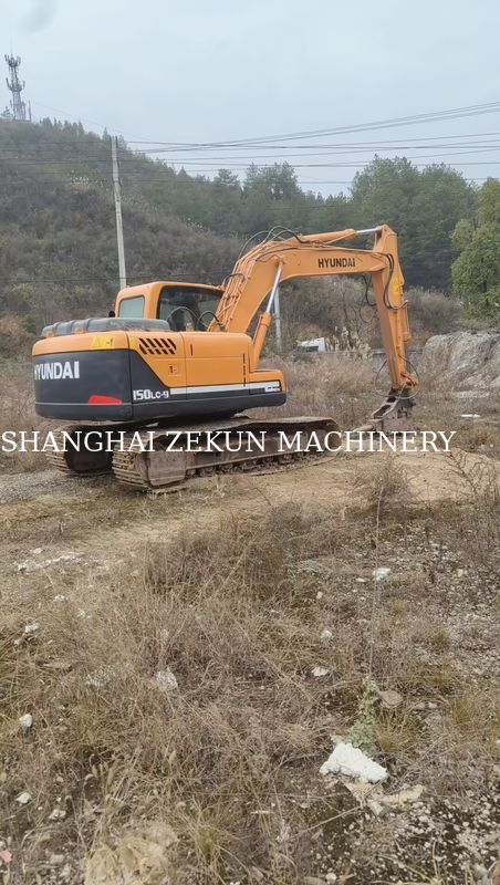 2015 Hyundai R150-9 Koparka z młotkiem i 5 300 godzin pracy zwiększyć wydajność