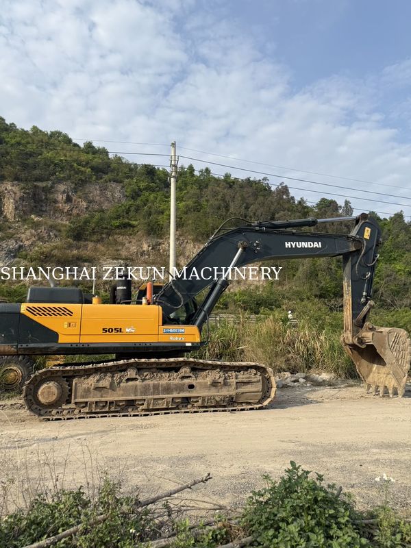 2020 Hyundai R505VS 50 Ton Heavy-Duty Excavator dla projektów ciężkich