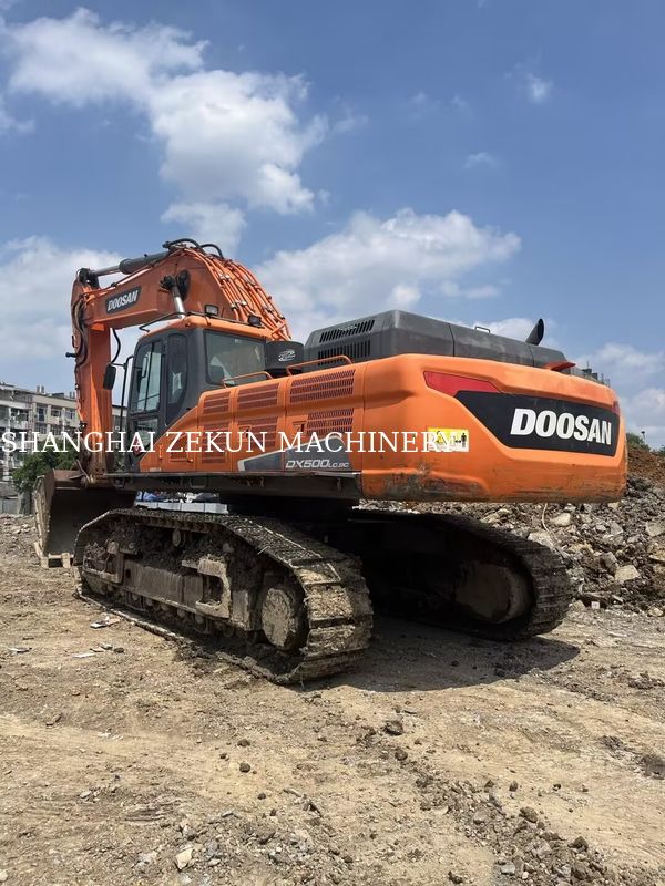Używany grabarz Doosan DX500LC-9C 800 obrotów na minutę Moc i maksymalna wysokość kopania 11