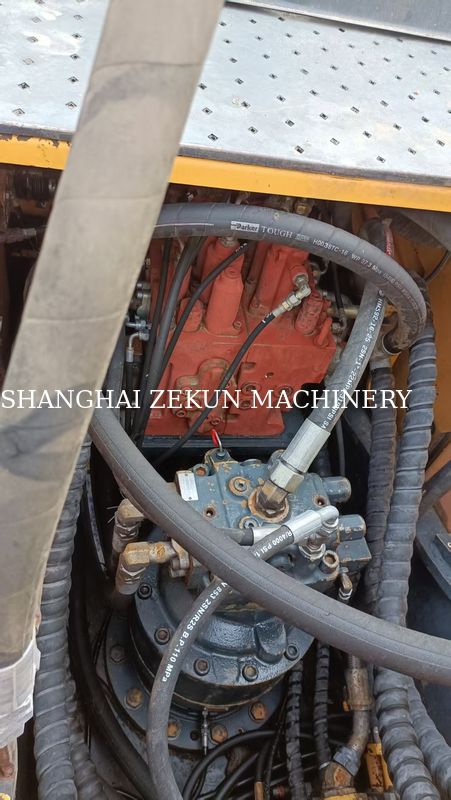 Hyundai R210W-9 Koparka na kółkach 330 l pojemność zbiornika paliwa i zawór hydrauliczny