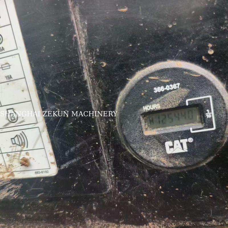 2017 CAT 307E2 Ekskawator 12544 godzin Maksymalna wysokość zrzucania 070 mm Ciśnienie hydrauliczne 28 MPa