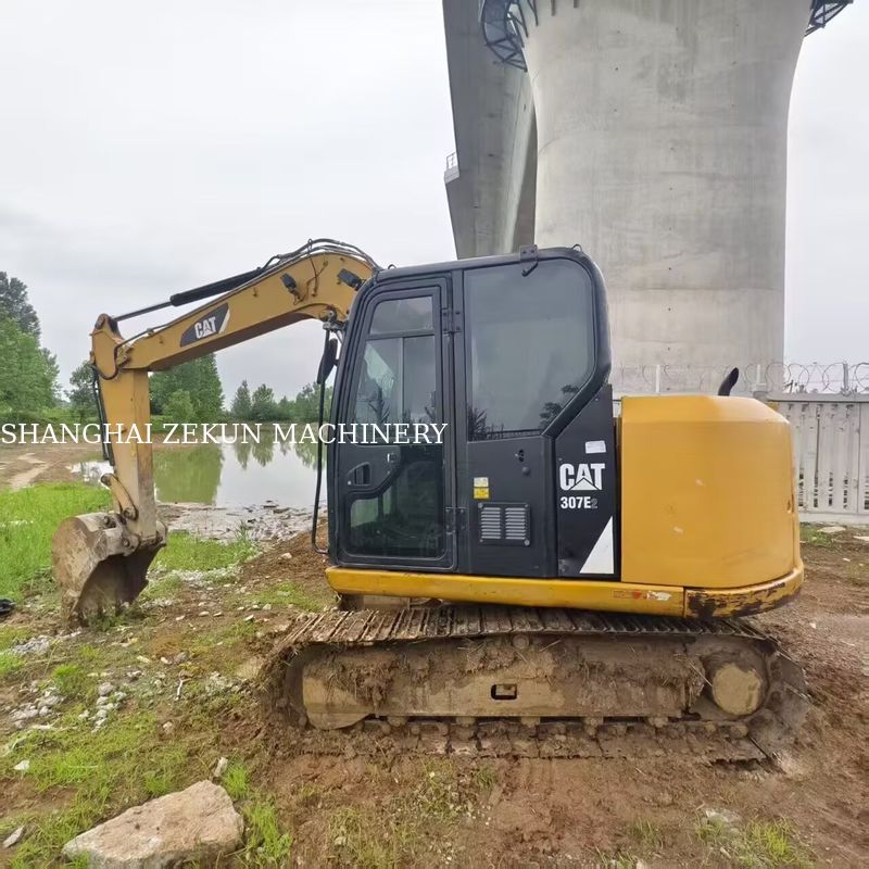 2017 CAT 307E2 Ekskawator 12544 godzin Maksymalna wysokość zrzucania 070 mm Ciśnienie hydrauliczne 28 MPa