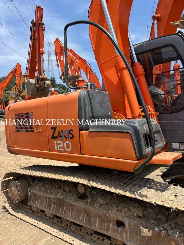 Koparka Hitachi ZX120-6 14165 motogodzin dla potrzeb biznesowych Pojemność zbiornika paliwa 240 L Ciśnienie hydrauliczne 34.3 MPa