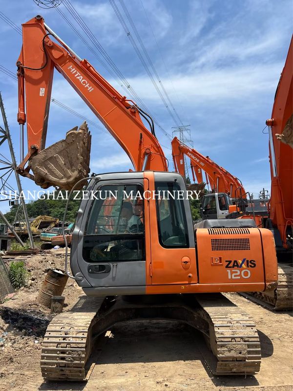 Koparka Hitachi ZX120-6 14165 motogodzin dla potrzeb biznesowych Pojemność zbiornika paliwa 240 L Ciśnienie hydrauliczne 34.3 MPa